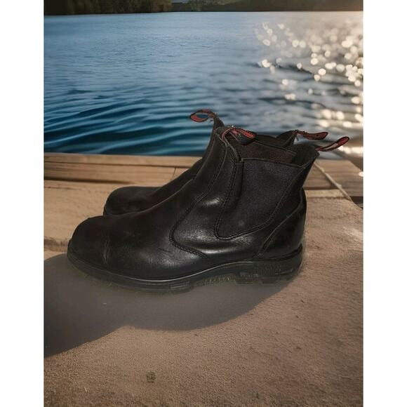 Redback Other - Australian UBBK Redback Men's Bobcat Slip-on Boots Soft Toe 10 AU 11 US 12 BLACk